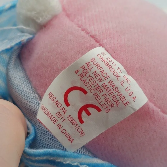 Hello Kitty I Love Japan Red Cross Nurse Plush Sanrio TY - Picture 8 of 9